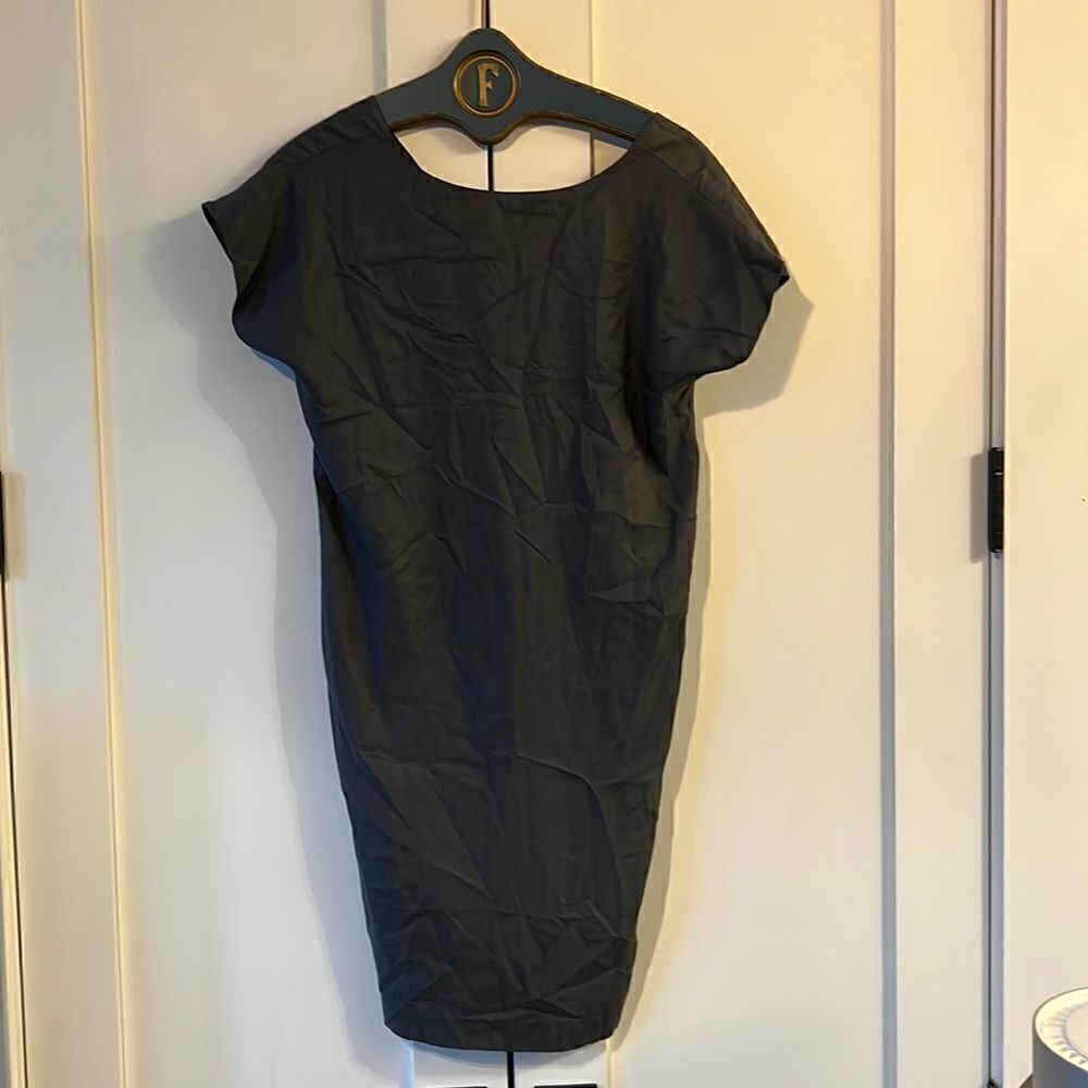 Club Monaco Leonarda Dress Robe in Gunmetal